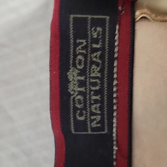 On Course Riding Breeches Tan Knee Patch Equestrian Pants Trousers M designer - Picture 7 of 8